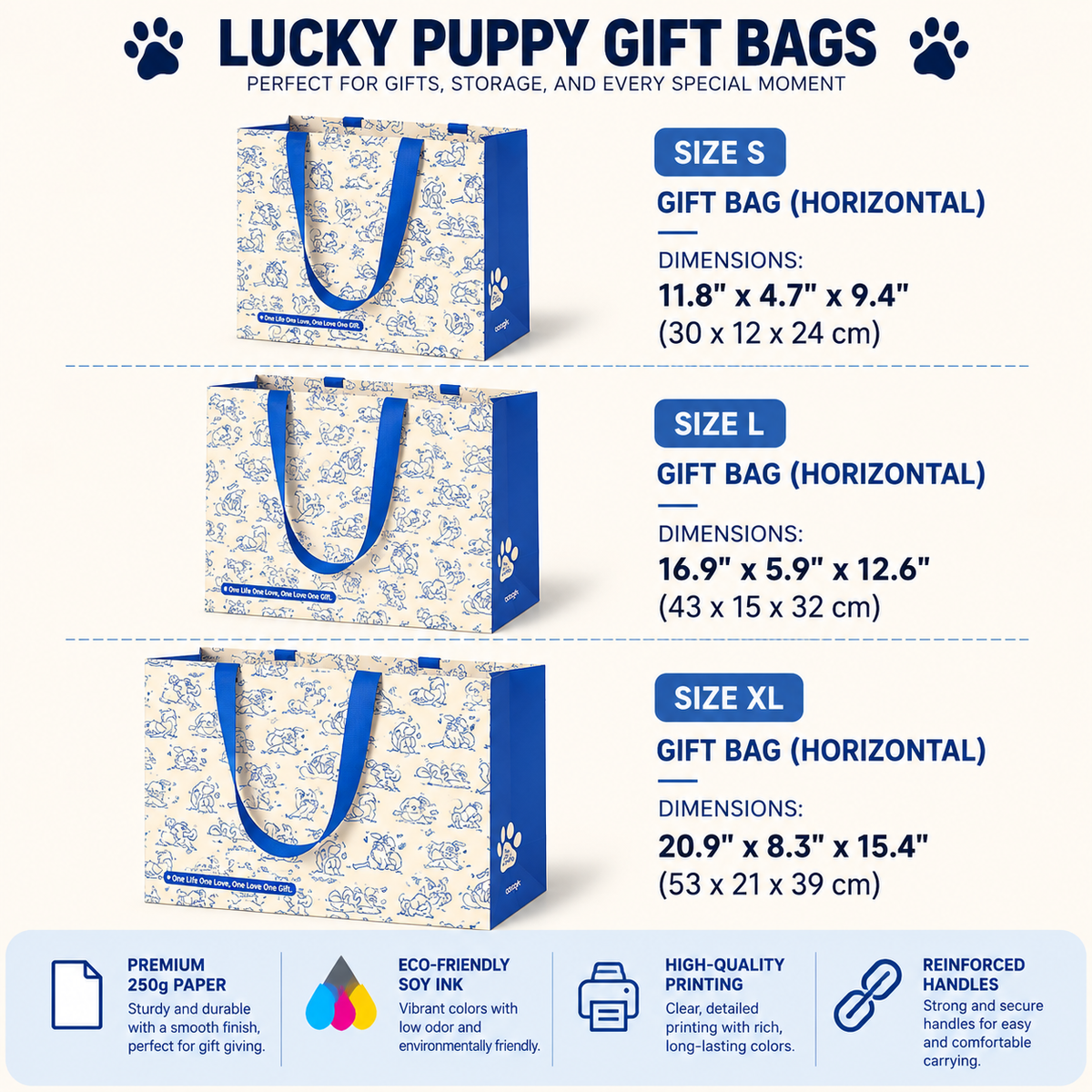 Lucky Puppy Gift Bag