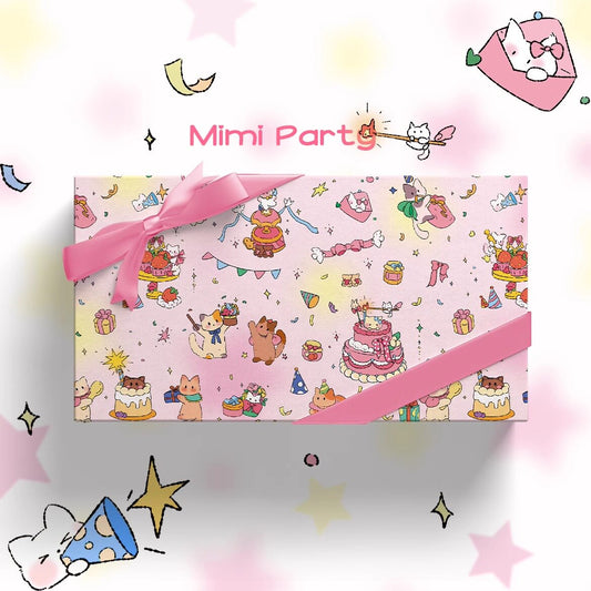 Kitty Party Wrapping Paper Sheet 20.5" × 30"