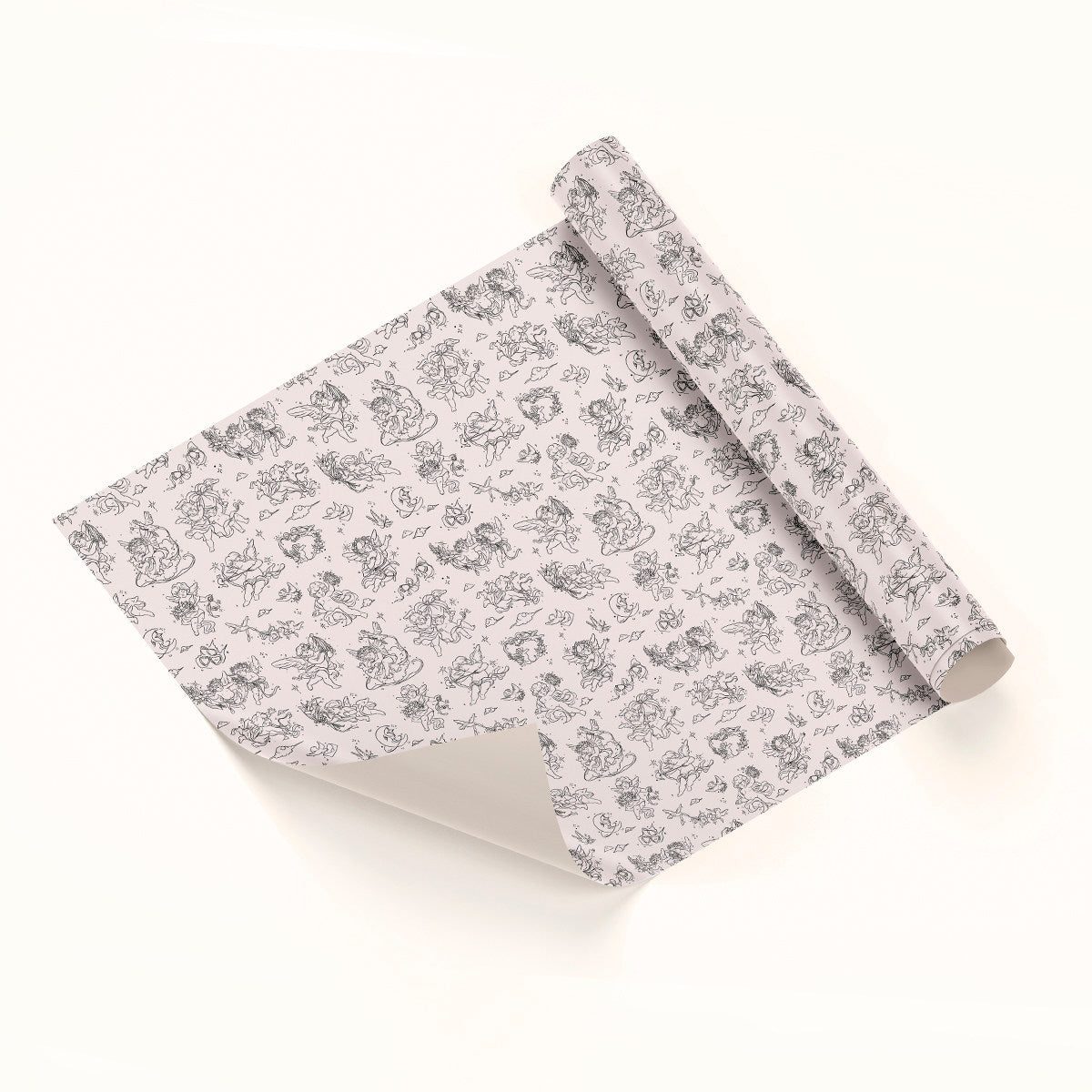 Cupid‘s Arrow Wrapping Paper Sheet 20.5" × 30"
