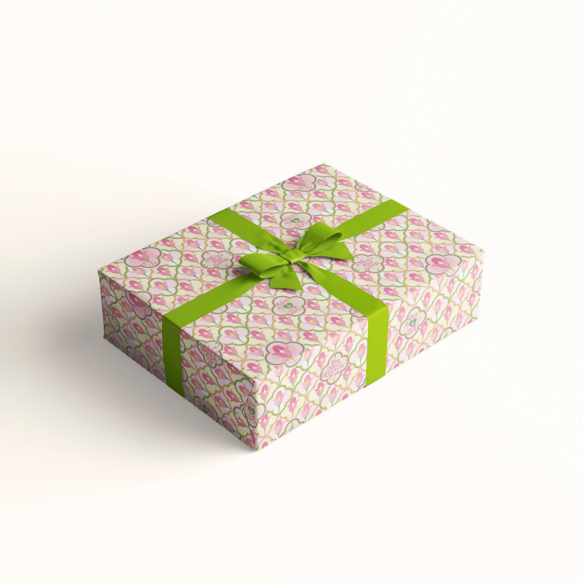 Tulips In Bloom Wrapping Paper Sheet 20.5" × 30"