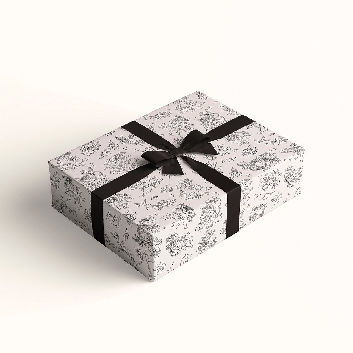 Cupid‘s Arrow Wrapping Paper Sheet 20.5" × 30"