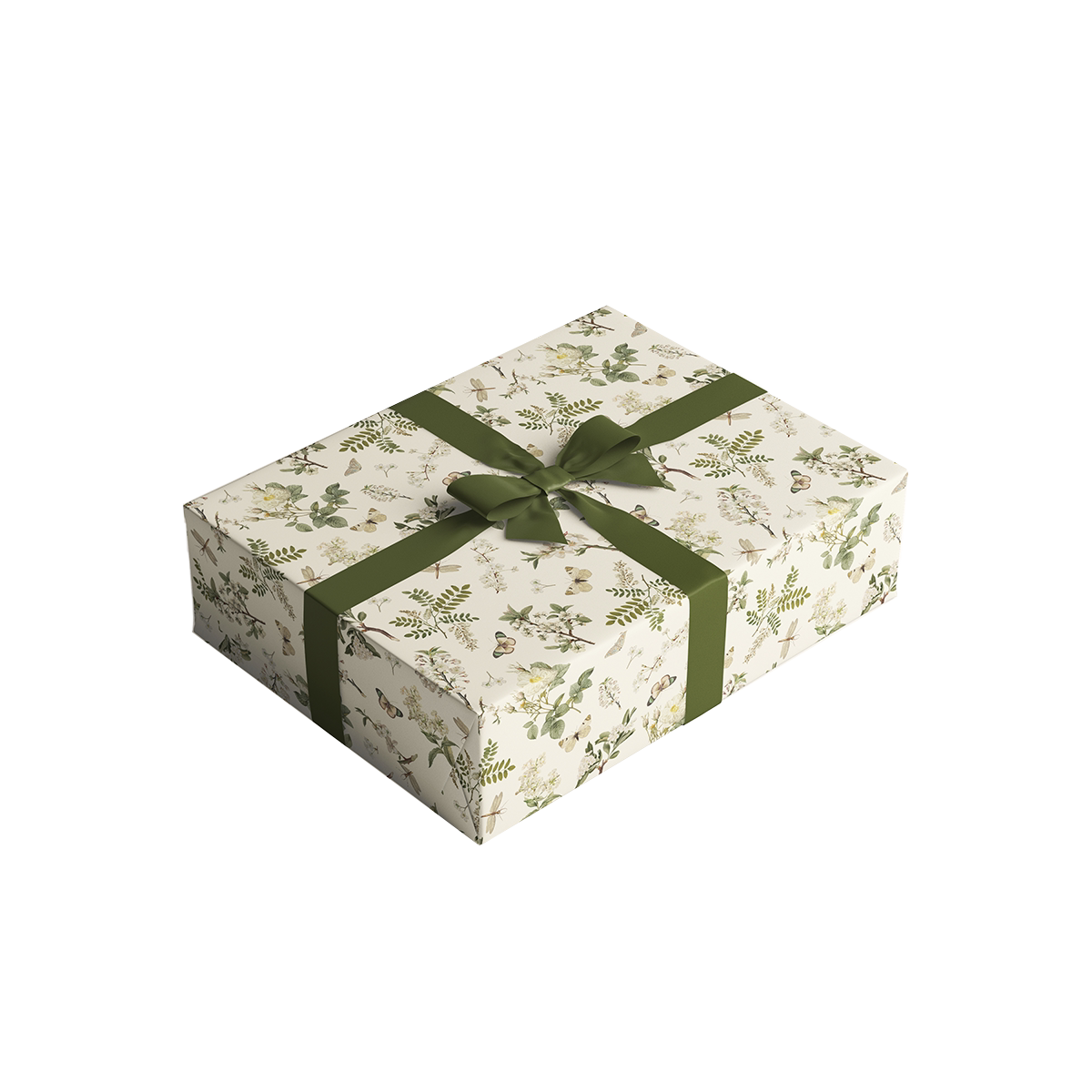 Floral Wrapping Paper Sheet 20.5" × 30"