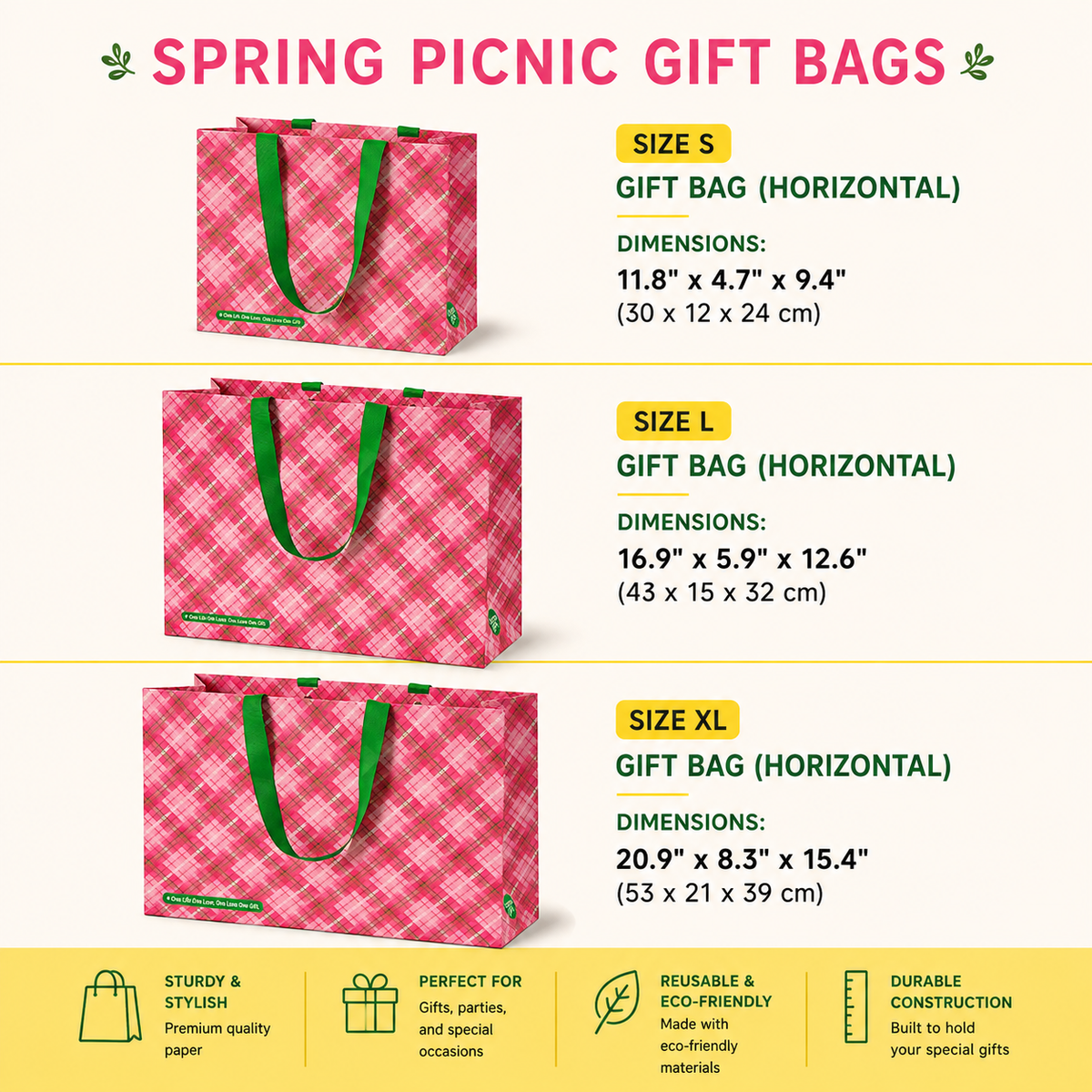Spring Picnic Gift Bag