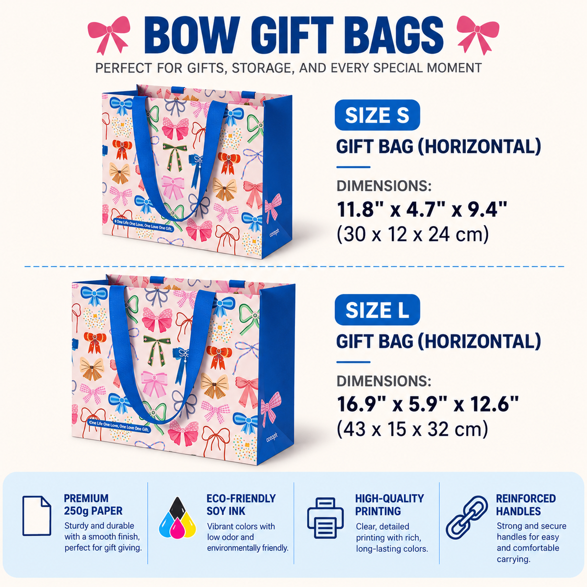 Butterfly Knot Gift Bag