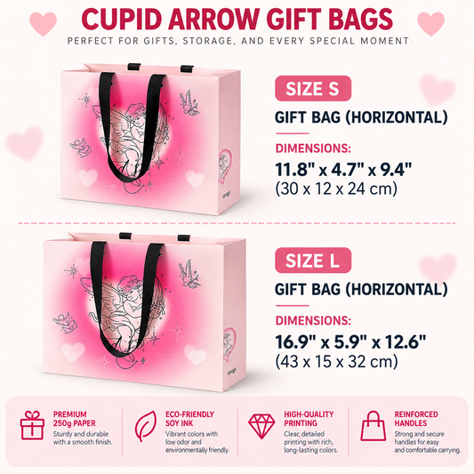Cupid's Arrow Gift Bag